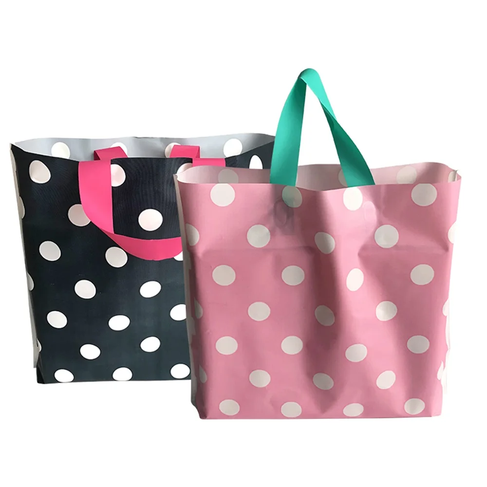 48pcs Frosted Polka Dot Tote B - Wedding/Event Supply Store 评论和价格