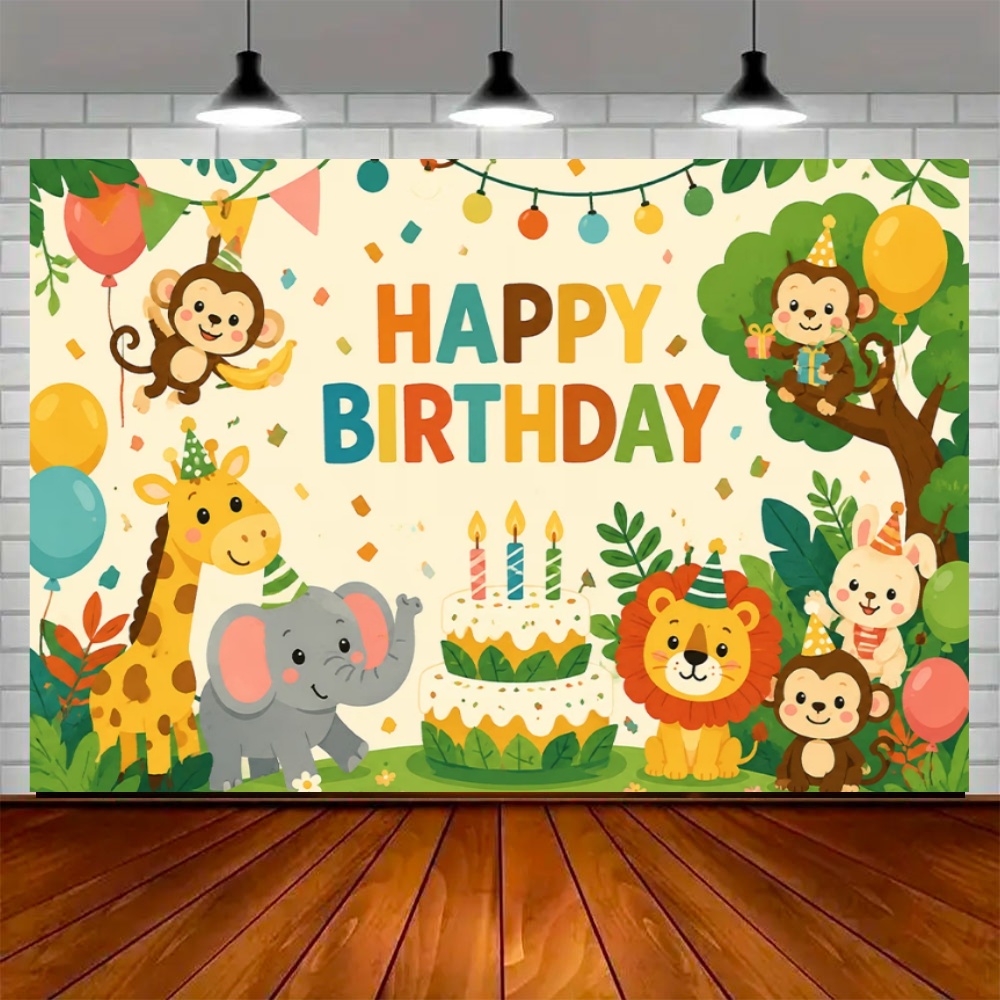 Jungle Animal Birthday Party D - Wedding Zoo 评论和价格
