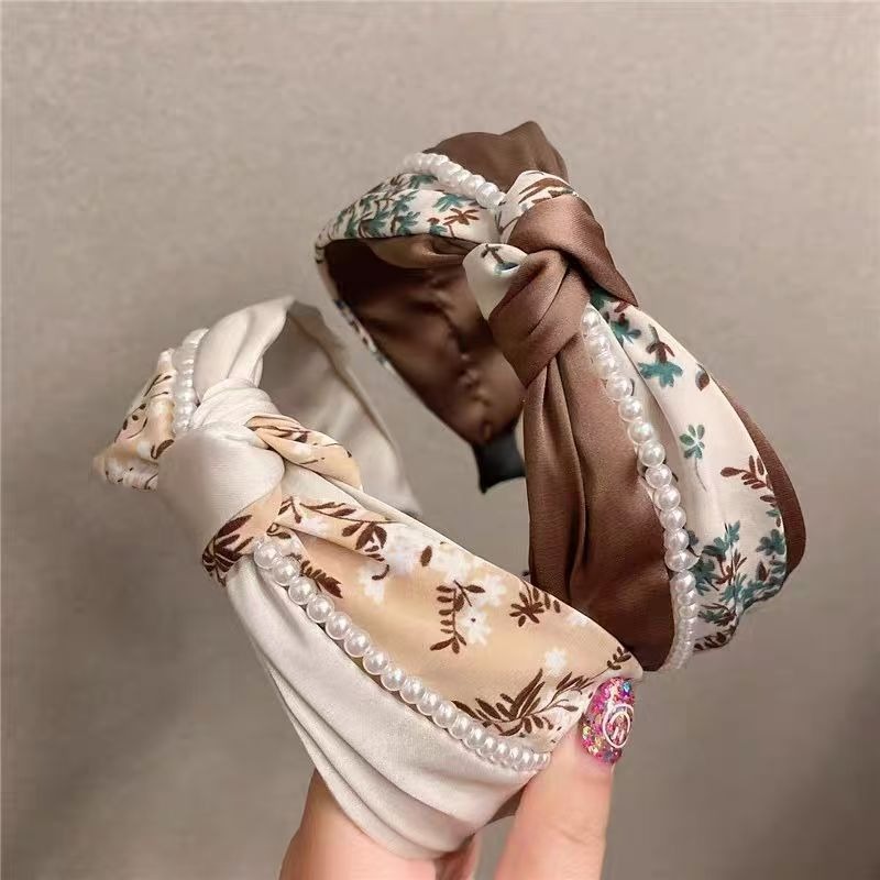 High Skull Floral Headband Wom - Good Floral & Wedding Decor Supply Photos 评论和价格