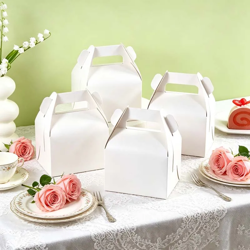 10/20PCS Kraft Paper Gift Box  - Wedding/Event Supply Store 评论和价格