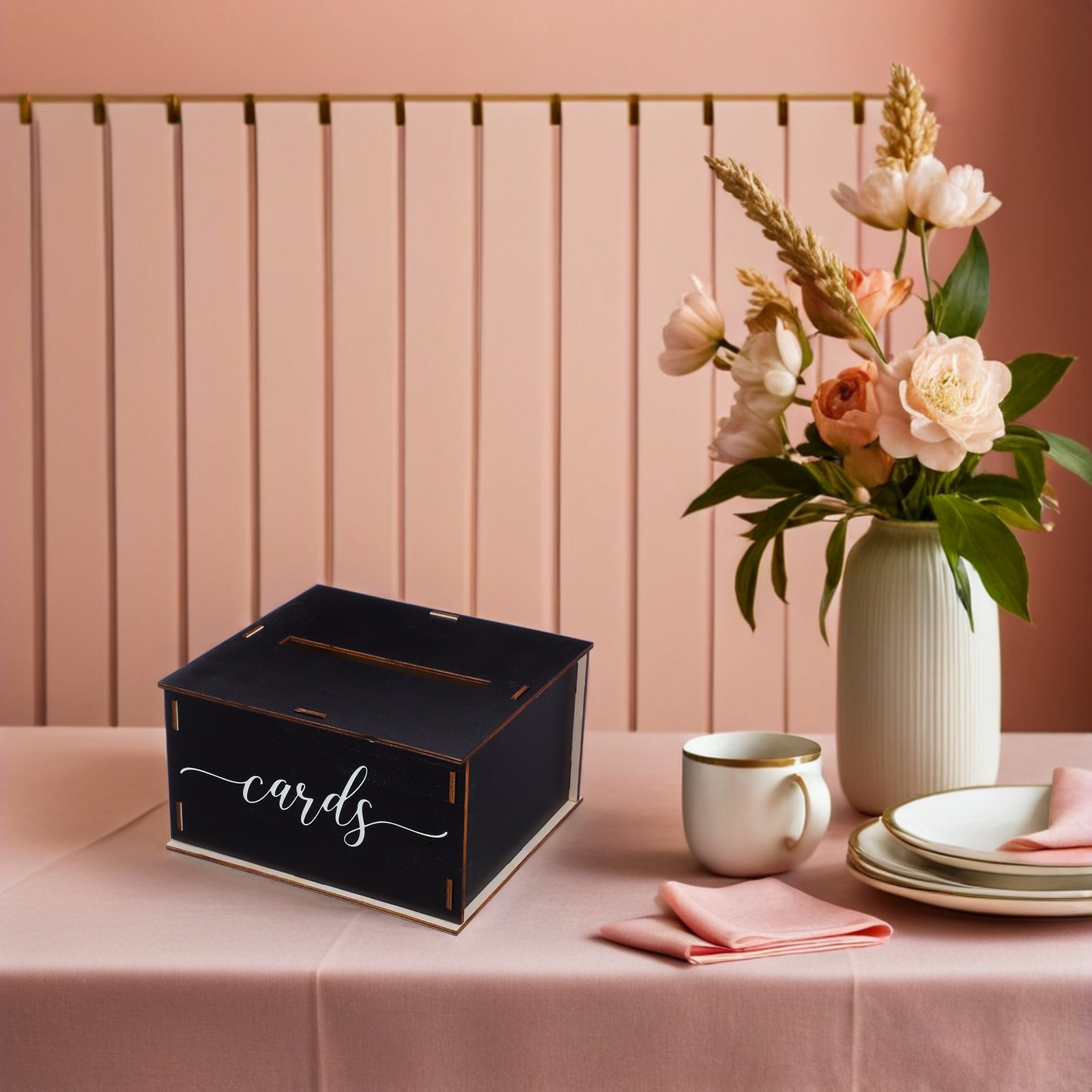 Wooden Wedding Card Box Rustic - Wedding Card Box 评论和价格