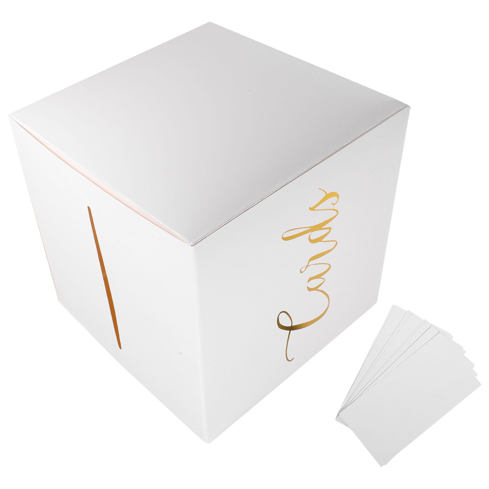 1Set Wedding Card Box Thick Pa - Wedding Card Box 评论和价格