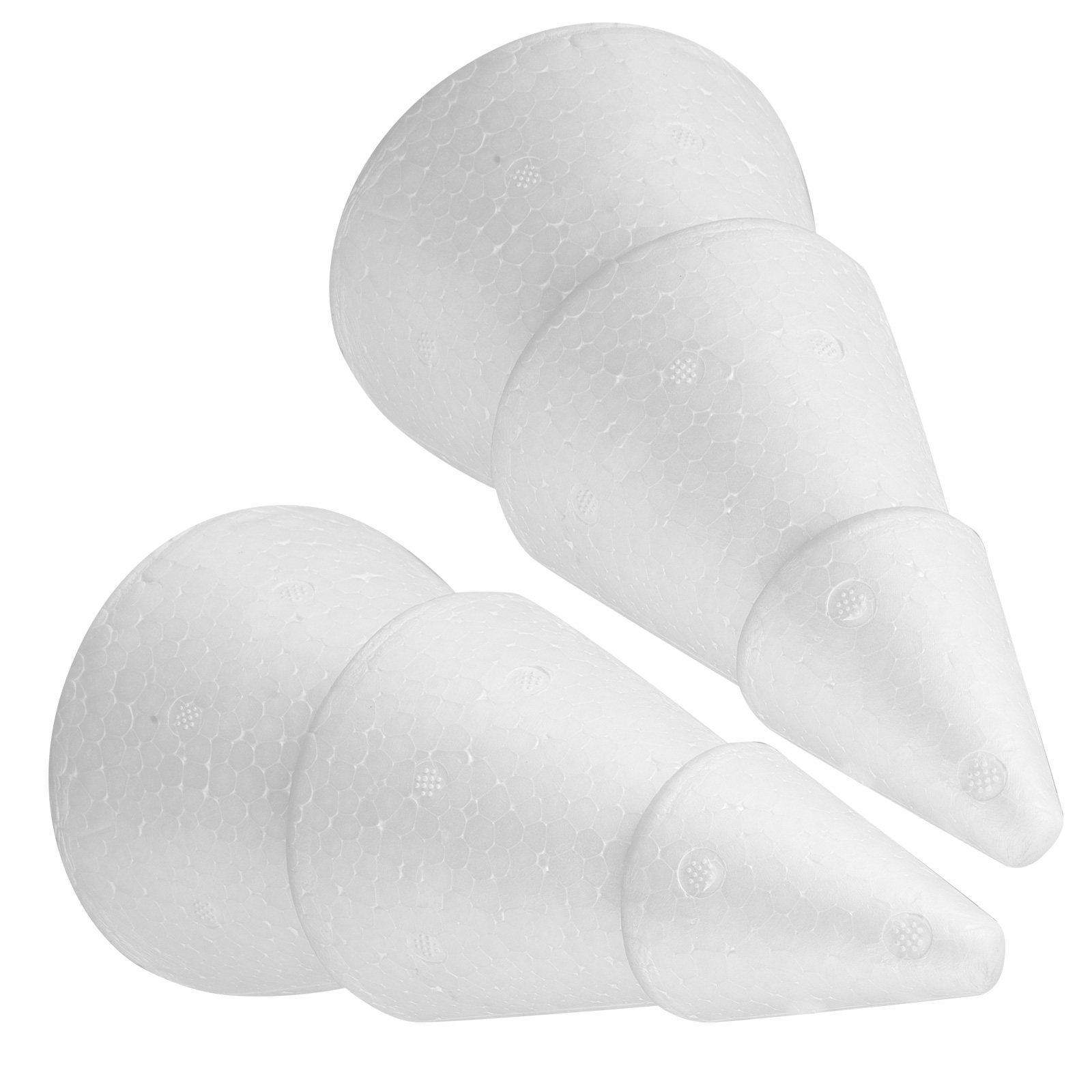 2Pcs Polystyrene Foam Tree Con - Wedding Decor Supply Store 评论和价格