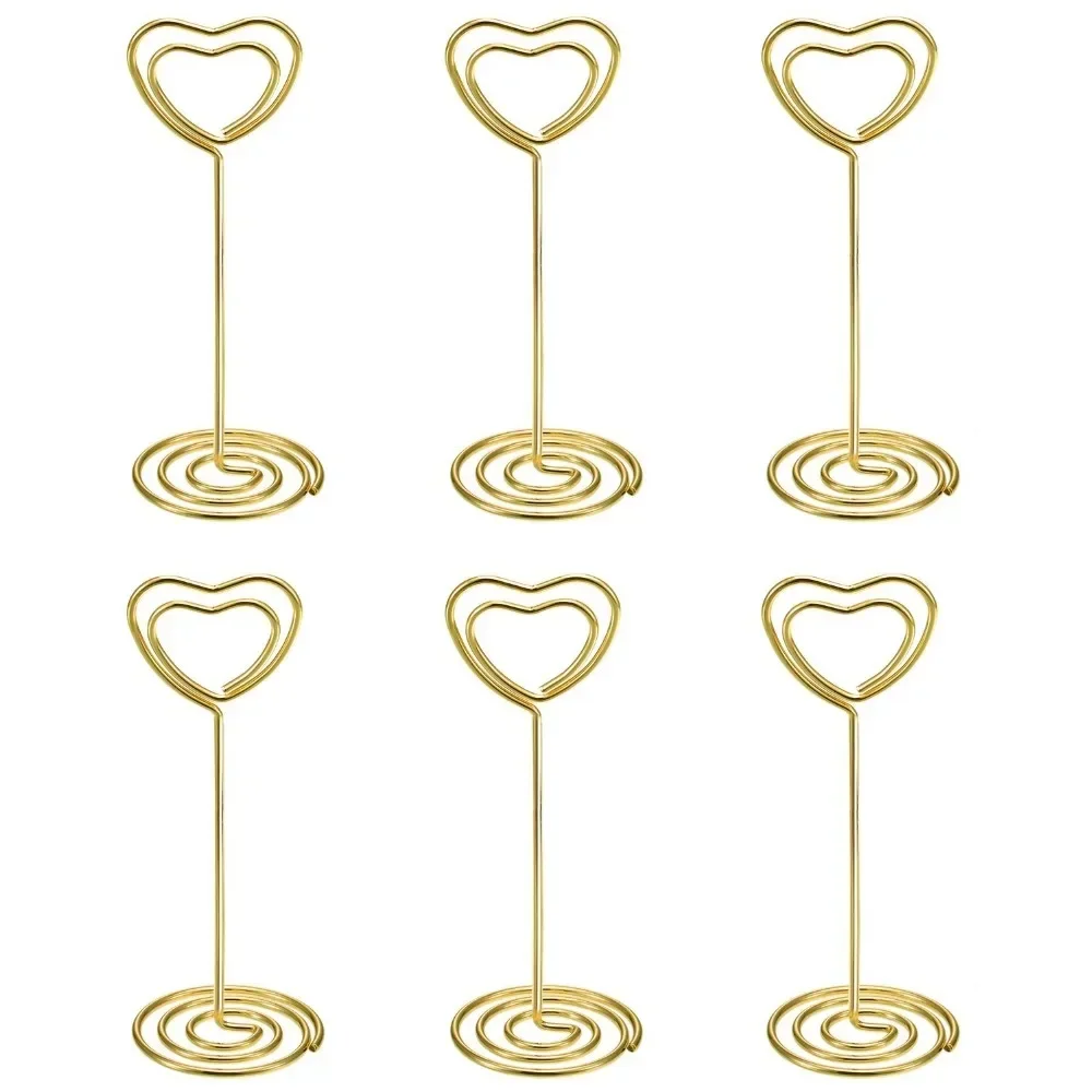 10pcs Heart Shape Table Number - Table Number Gold 评论和价格