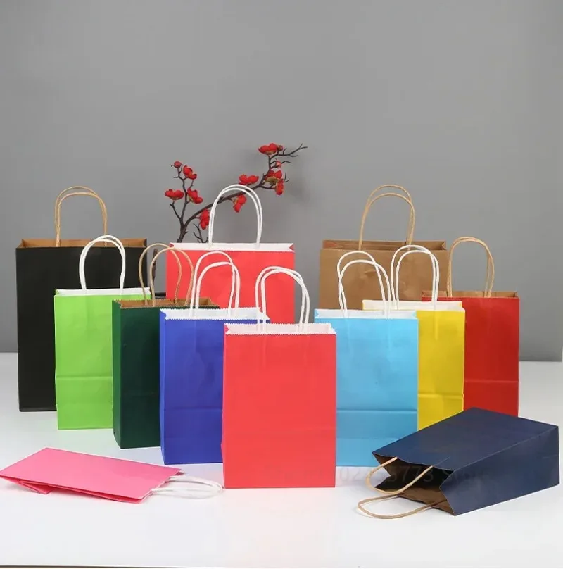 100pcs/lot Kraft Paper Bag wit - Wedding/Event Supply Store 评论和价格